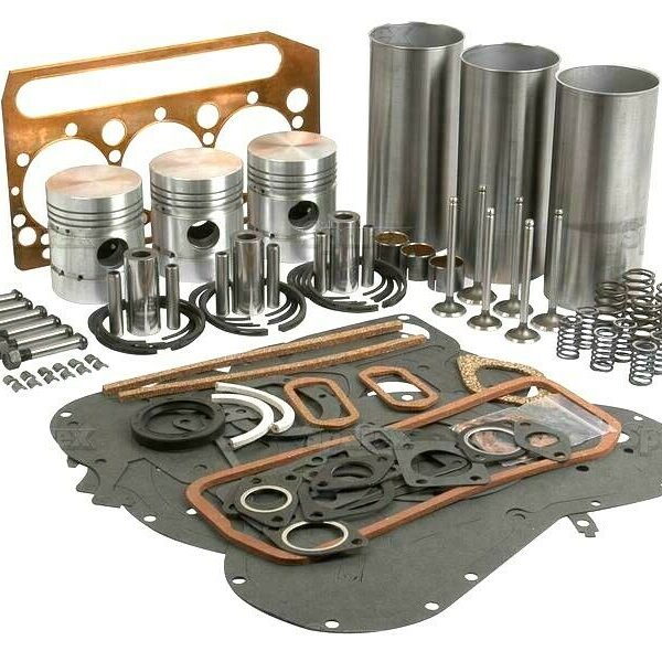 ENGINE OVERHAUL KIT FOR MASSEY FERGUSON 35 TRACTORS WITH CHROME LINER.