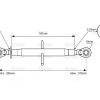 TOP LINK (Cat. 1/1) BALL ENDS 290mm / 370mm. - Image 2