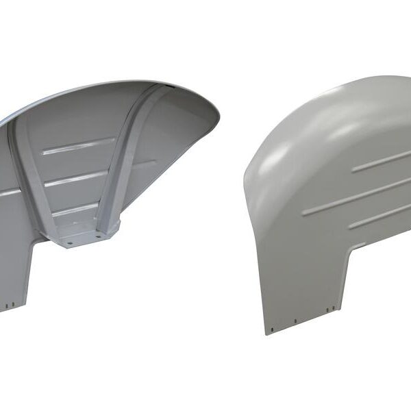 FENDER WING SET (10" DROP) FOR MASSEY FERGUSON 35 (3 cyl) 65 130 135 TRACTORS.