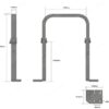 ROLL BAR SAFETY BAR FOR MASSEY FERGUSON TE20 TEA20 TED20 TEF20 FE35 TRACTORS. - Image 6
