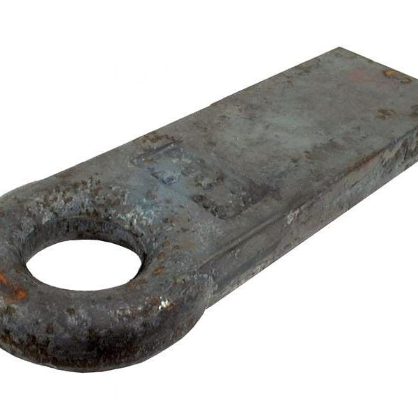 WELD ON TOWING EYE (STRAIGHT TYPE) 300mm FOR TRAILER SLURRY SPREADER TANKER.