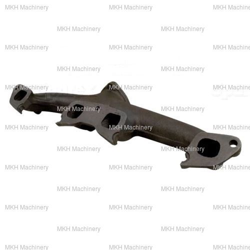 STAGGERED HOLE EXHAUST MANIFOLD FOR FORDSON MAJOR POWER MAJOR SUPER MAJOR TRACTORS.