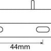 R/H INNER DOOR HANDLE FOR MASSEY FERGUSON 265 275 290 TRACTORS SANKEY CAB. - Image 3