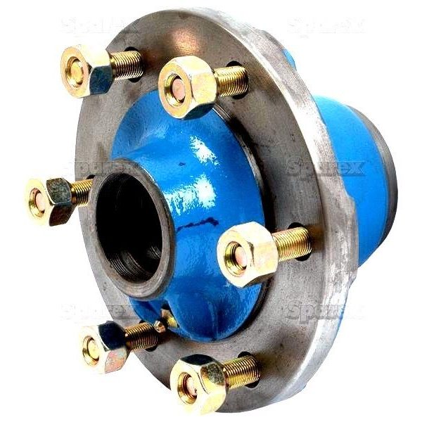 FRONT WHEEL HUB WITH STUDS FOR FORDSON DEXTA SUPER DEXTA FORD 2000 3000 TRACTORS.