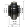 DRIVESHAFT BEARING FOR CASE IH 585 685 785 885 595 695 795 895 995XL TRACTORS. - Image 2