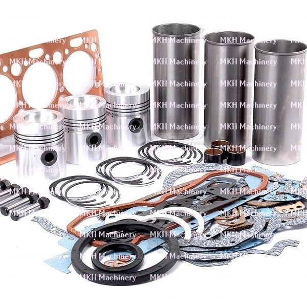 ENGINE OVERHAUL KIT FOR MASSEY FERGUSON 135 148 235 250 550 TRACTORS. PLAIN BOWL. AD3.152.