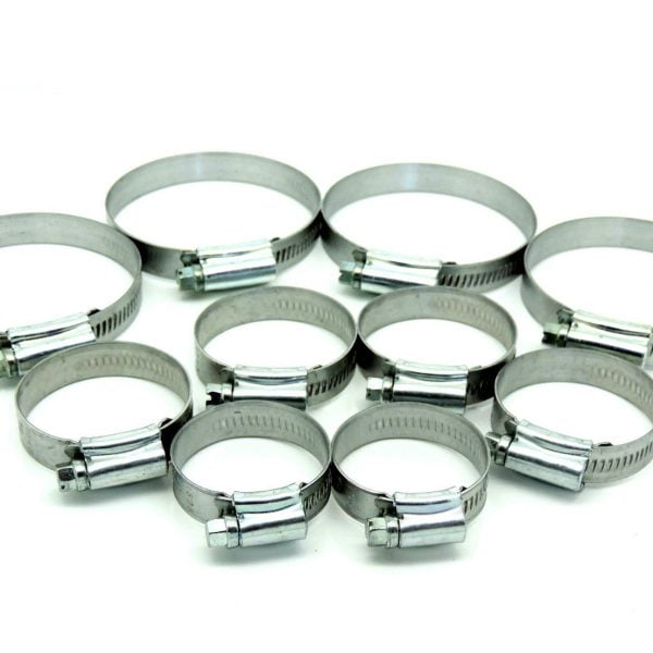 RADIATOR HOSE JUBILEE CLIP SET FOR FORDSON SUPER DEXTA TRACTORS.