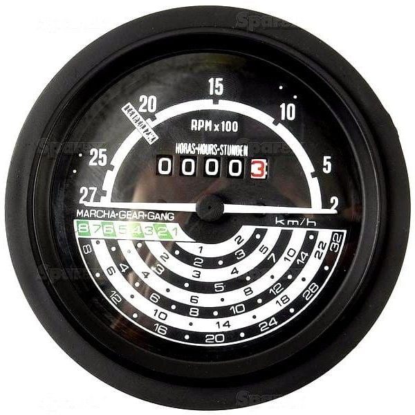 TACHOMETER FOR JOHN DEERE 1020 1030 1120 1130 1630 2020 2030 2120 2130 TRACTORS.