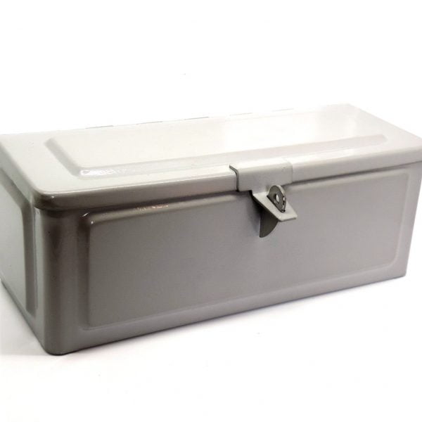 GREY TOOLBOX ORIGINAL STYLE FOR MASSEY FERGUSON FE35 TE20 TEA20 TED20 TEF20 TRACTORS.