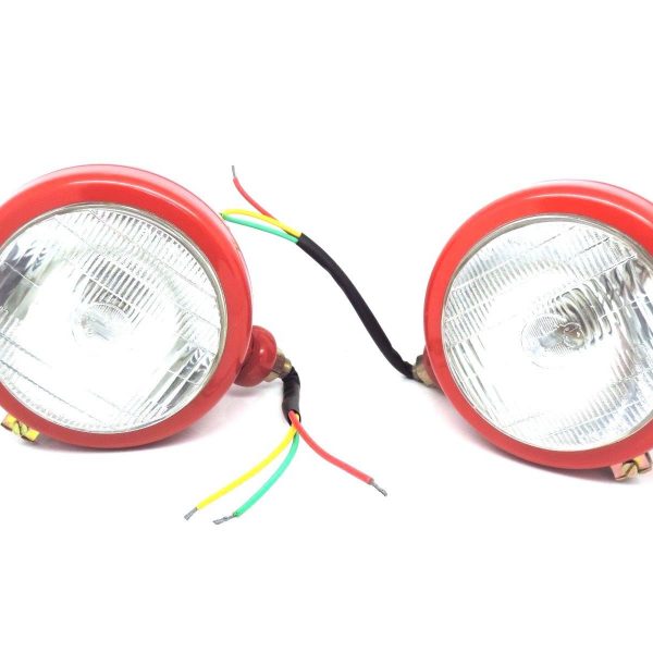 HEADLIGHT SET FOR MASSEY FERGUSON TE20 TEA20 TED20 TEF20 TRACTORS.