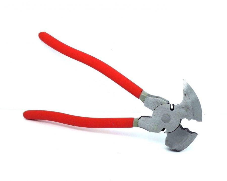 HEAVY DUTY 10" FENCING PLIERS BARBED WIRE PLIERS STAPLE REMOVERS WIRE TWISTERS.