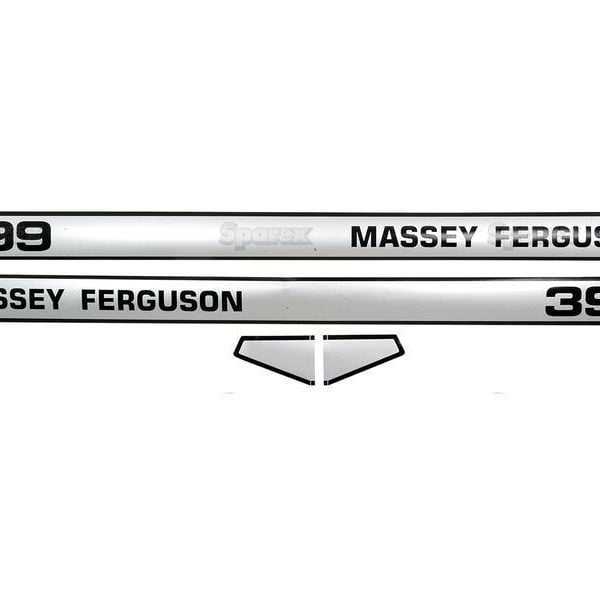 BONNET DECAL SET FOR MASSEY FERGUSON 399 TRACTORS.
