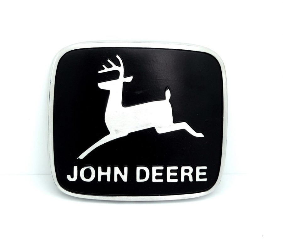FRONT BADGE FOR JOHN DEERE 1550 1750 1850 1950 2250 2450 2650 2850 3050 3350 3650 4450 TRACTORS.