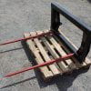 BALE SPIKE WITH EURO LOADER BRACKETS. - Image 5