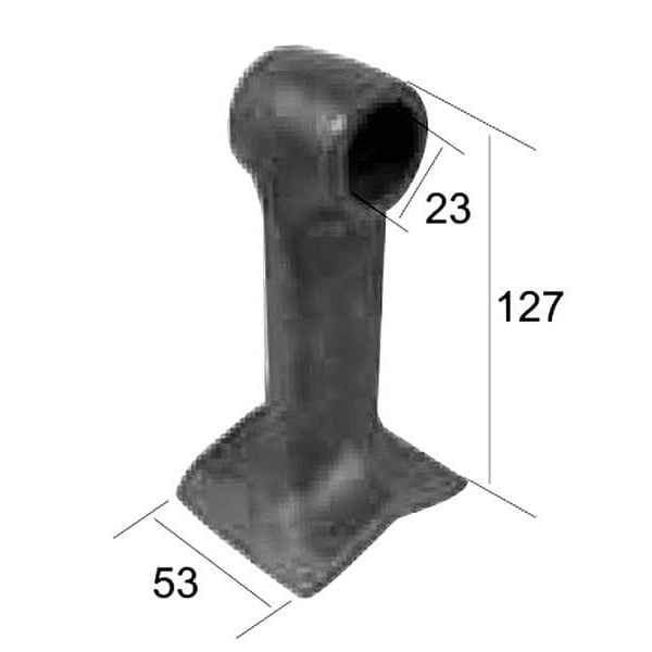 McCONNEL F91 FLAIL HEAD FOR PA91 PA92 PA93 HEDGE TRIMMERS.