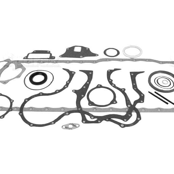 BOTTOM GASKET SET FOR FORD 7810 7910 8210 TRACTORS.