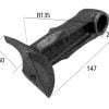 REPLACEMENT F10 FLAIL HEAD FOR McCONNEL TWOSE HEDGE TRIMMER. - Image 2