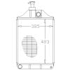 RADIATOR FOR MASSEY FERGUSON 168 175 178 185 188 TRACTORS. - Image 2