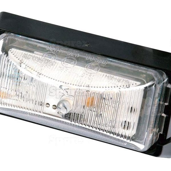 CLEAR LED TRAILER MARKER LIGHT 12v / 24v.