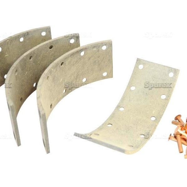 BRAKE LINING KIT FOR DAVID BROWN 990 995 996 1190 1290 1194 1294 TRACTORS.