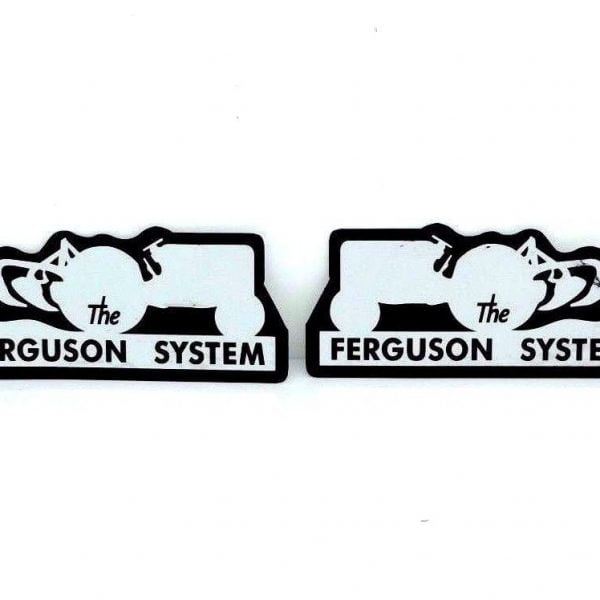 THE FERGUSON SYSTEM DECALS FOR MASSEY FERGUSON 35 65 135 TRACTORS.