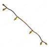 FUEL INJECTOR LEAK OFF PIPE FOR DAVID BROWN 990 995 996 TRACTORS. - Image 2