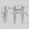 DOUBLE FINGER FOR NEW HOLLAND 1530 1540 1545 8040 8050 8060 8070 TC TX COMBINES - Image 2