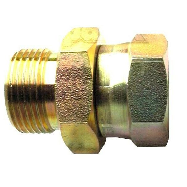 1/4" MALE BSP - 3/8" FEMALE BSP HYDRAULIC FITTING FOR TRACTORS LOADERS MACHINERY