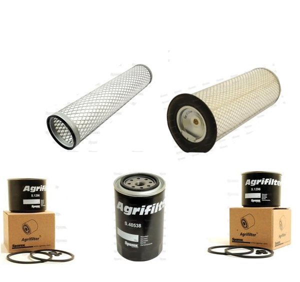 FILTER SERVICE KIT FOR FORD 2610 3610 4110 4610 TRACTORS.