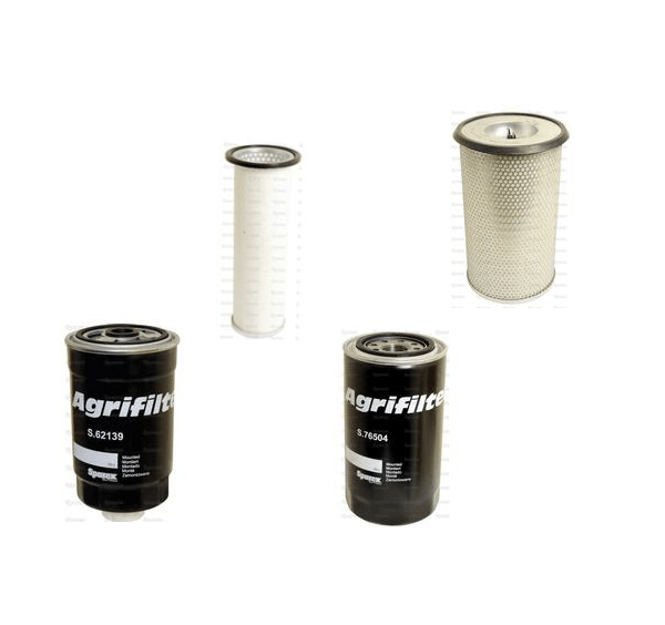 FILTER SERVICE KIT FOR SOME FORD NEW HOLLAND 5640 6640 7740 7840 TRACTORS.