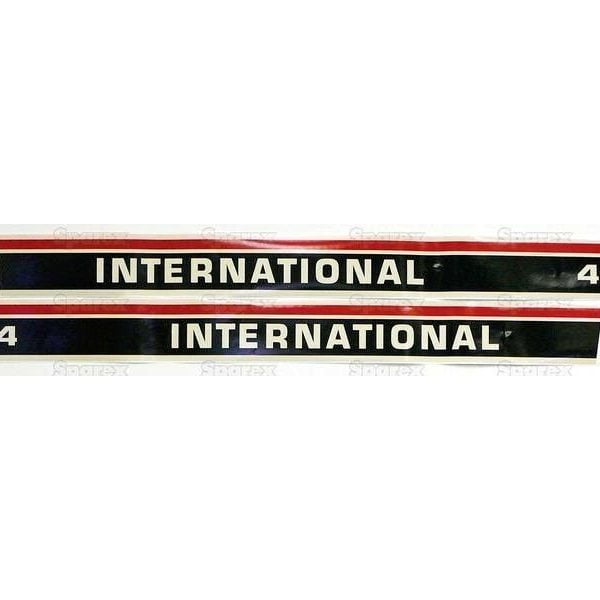 DECAL SET FOR INTERNATIONAL 484 TRACTORS.