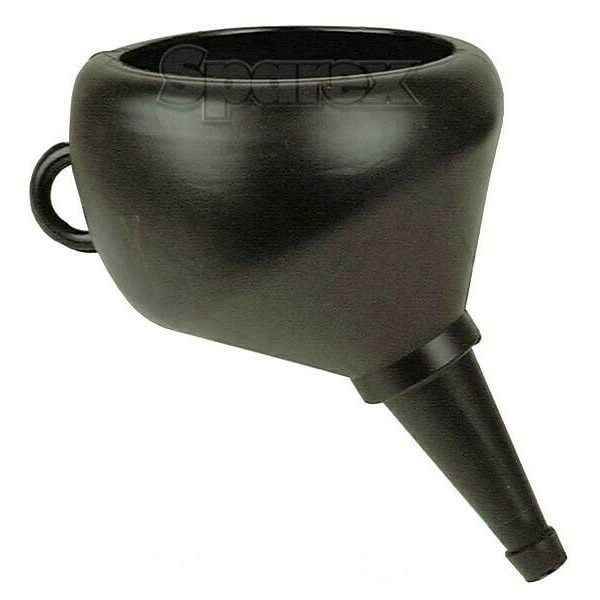 PLASTIC ANGLED FUNNEL FOR FUEL OR OIL.
