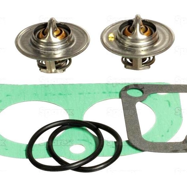 THERMOSTAT KIT FOR JOHN DEERE 6100 6200 6300 6400 6506 6600 6800 6900 TRACTORS.