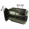 UNDER HOOD SILENCER FOR JOHN DEERE 2140 2650 2850 TRACTORS. - Image 2
