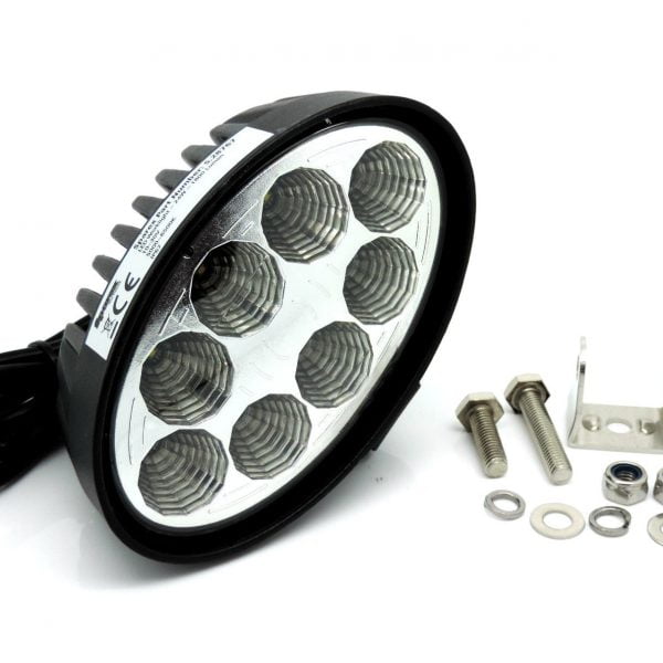 LED WORK LIGHT 1800 LUMENS 12 / 24 VOLT FOR VARIOUS TRACTORS.