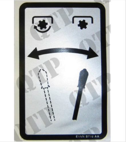 4.11 Replacement Decal Set – Fits John Deere 6610 Tractor, Aftermarket, Made In Croatia