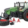 BRUDER FENDT 1050 VARIO TRACTOR WITH MECHANIC AND GARAGE EQUIPMENT 1:16 SCALE - Image 6