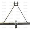 3 POINT LINKAGE CAT 1 DRAWBAR HITCH SYSTEM WITH 9 HOLES. - Image 2
