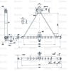 3 POINT LINKAGE CAT 2 DRAWBAR HITCH SYSTEM WITH 9 HOLES. - Image 6