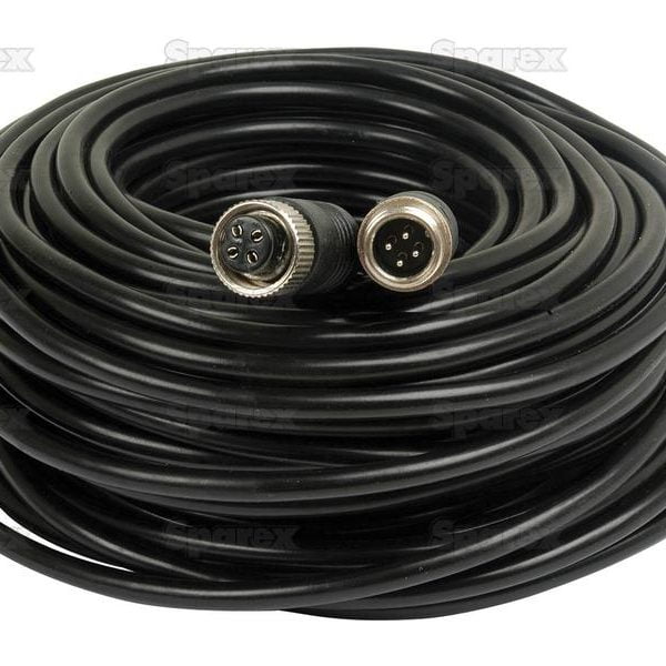 WIRED REVERSING CAMERA EXTENSION CABLE 10METRES.