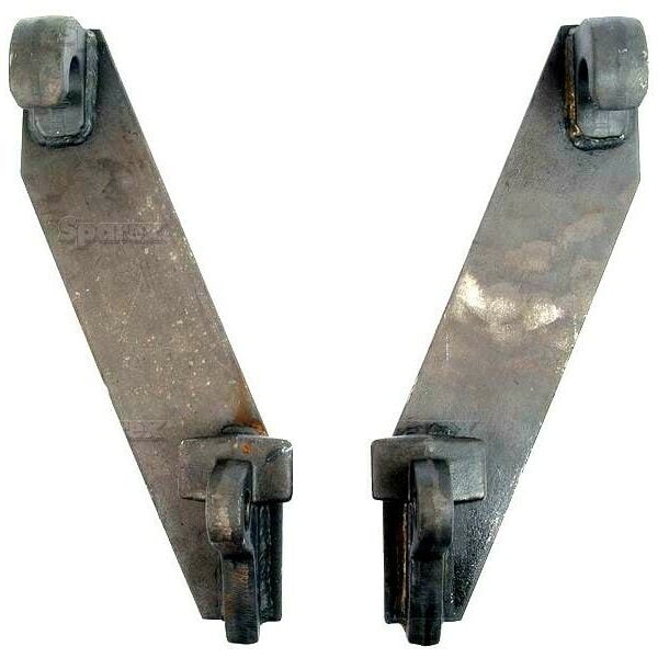 WELD ON EURO QUICK HITCH BRACKETS FOR VARIOUS FRONT END LOADER ATTACHMENTS.