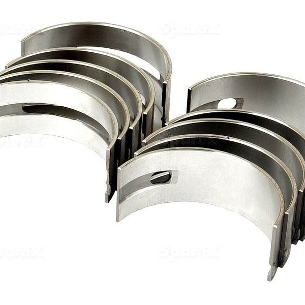 MAIN BEARING SET  (+0.010) FOR MASSEY FERGUSON 362 365 372 375 390 398 565 575 590 675 690 TRACTORS.