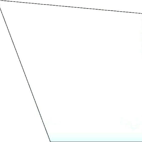 LEFT HAND LOWER DOOR GLASS FOR VALMET / VALTRA 8000 8050 8100 8150 8300 8400 8450 8550 8600 8750 8800 TRACTORS.