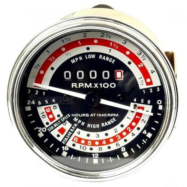TACHOMETER FOR MASSEY FERGUSON 165 168 175 178 185 188 TRACTORS.