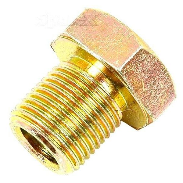 SUMP PLUG (3/4 JIC) FOR MASSEY FERGUSON 230 240 250 265 275 285 290 298 TRACTORS.