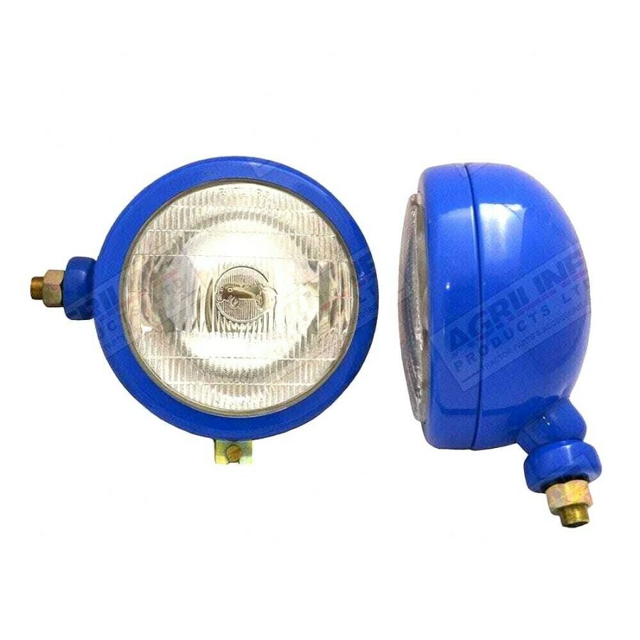 SIDE MOUNTED HEADLIGHTS FOR FORDSON DEXTA MAJOR POWER MAJOR TRACTORS.