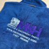 MKH MENS PREMIER CONTRAST FLEECE GILET NAVY & BROWN. - Image 2