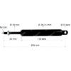STEERING COLUMN GAS STRUT FOR NEW HOLLAND TSA T6000 T7000 TRACTORS. - Image 2