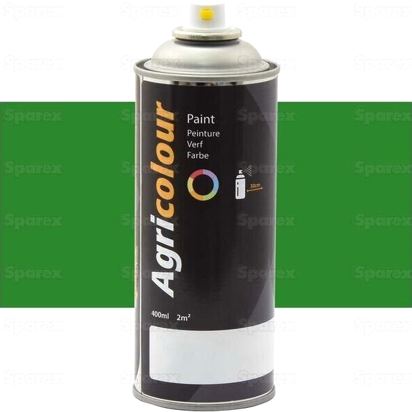 GREEN GLOSS PAINT AGRICOLOUR AEROSOL SUITABLE FOR JOHN DEERE TRACTORS POST 1985.