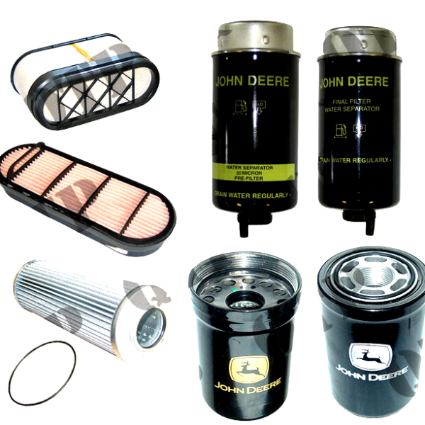 ENGINE FILTER SERVICE KIT FOR JOHN DEERE 6520 TRACTORS.